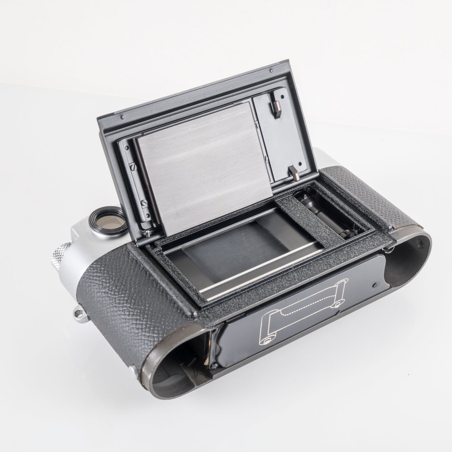 Leica M2 Round Button Rewind Silver Film Rangefinder Camera Boxed #11908