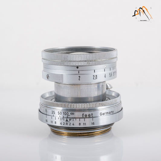 LEITZ Leica Summicron L39 50mm/F2.0 Radioactive Lens Yr.1952 LTM Germany #23714