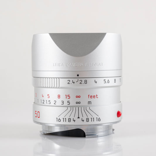 Leica Summarit-M 50mm/F2.4 Silver Lens Germany 11681 #11884