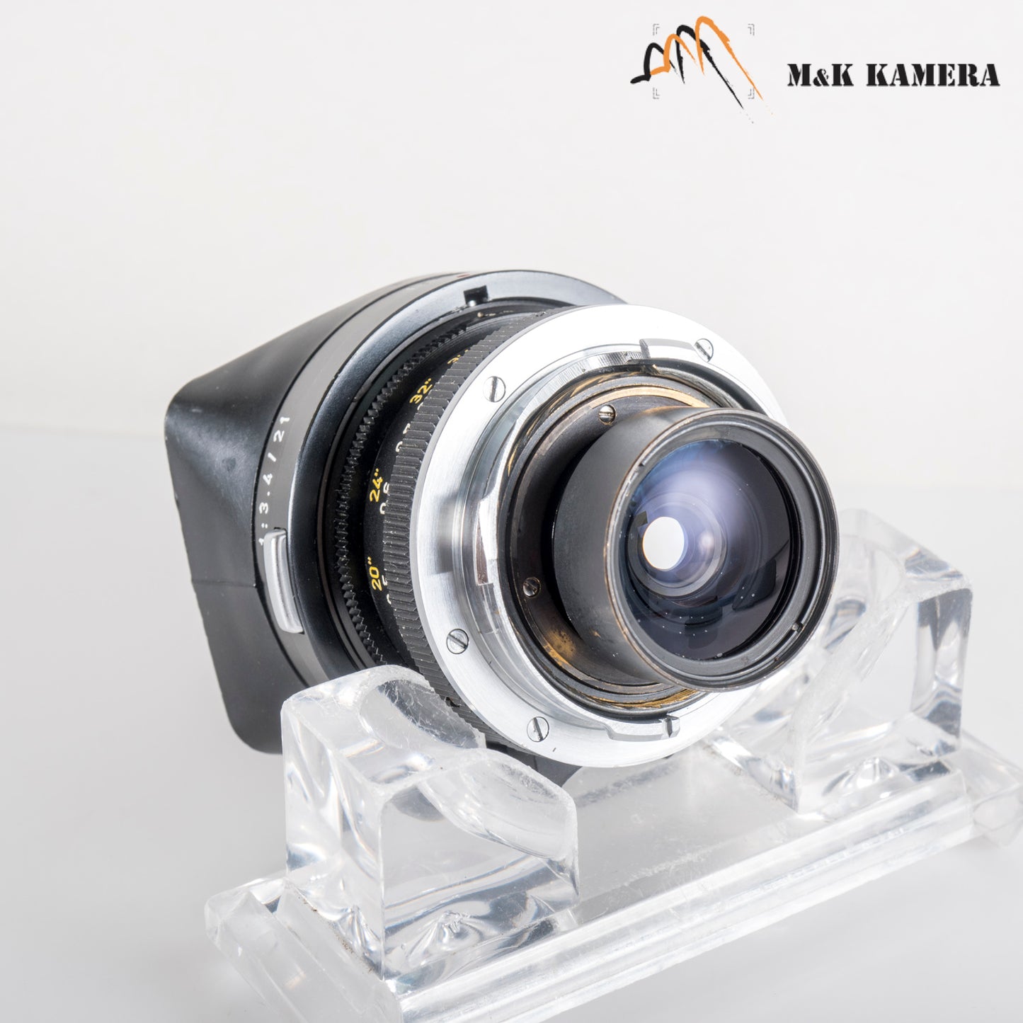 LEITZ Leica Super-Angulon M 21mm/F3.4 Ser.VII Black Lens Yr.1971 Germany #23862