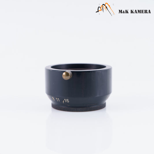 Leica VALOO Black Paint Hood for Elmar 5cm / aperture control #10283