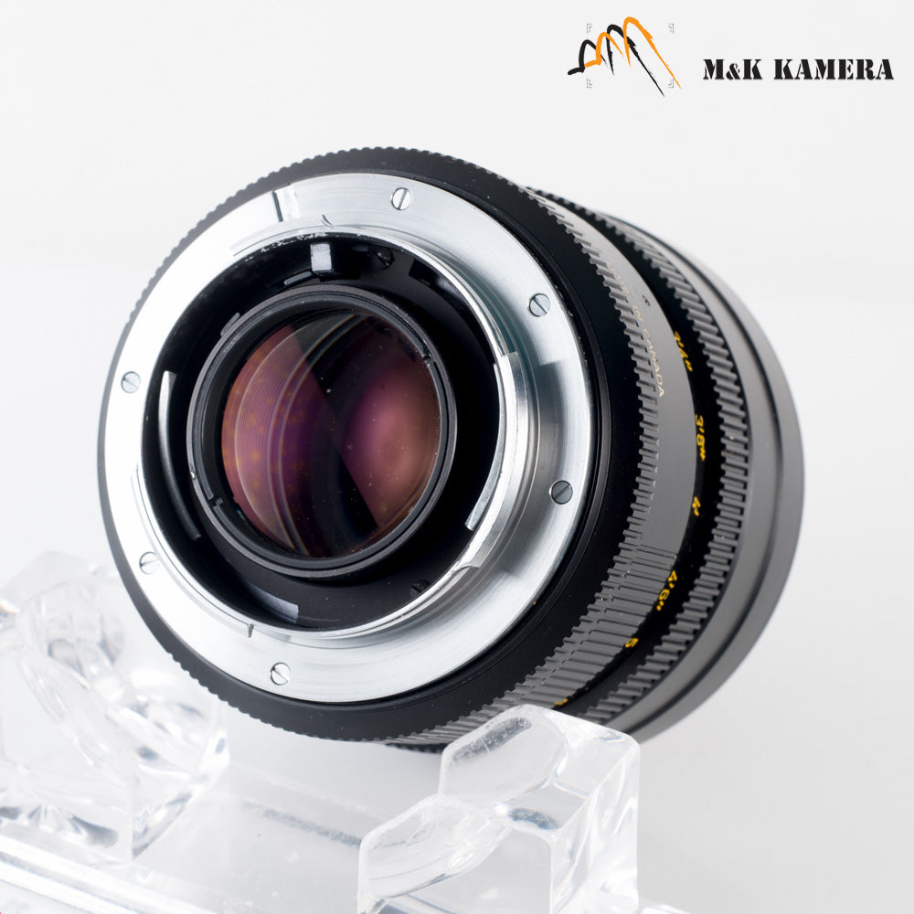 LEITZ Leica Summicron-R 90mm/F2.0 Serie VII Ver.I V.1 Lens Yr.1970 Canada #69079