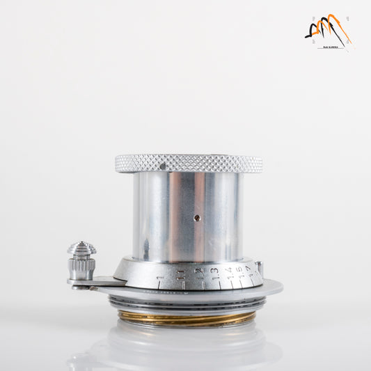 LEITZ Leica Elmar L39 50mm/F3.5 Red Scale Lens Yr.1956 LTM Germany #11325