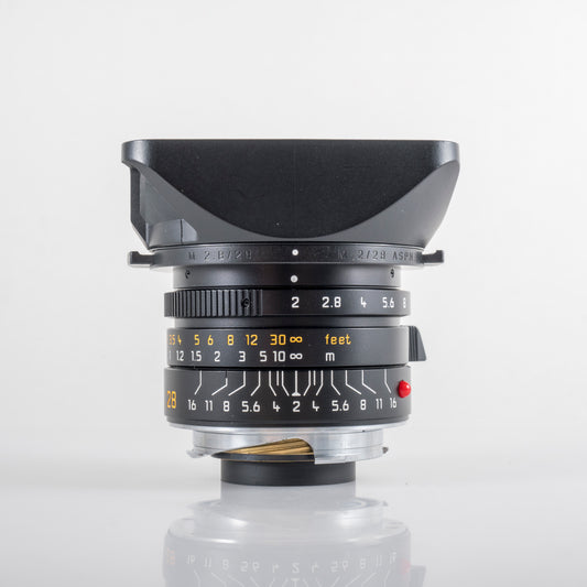 Leica Summicron-M 28mm/F2.0 ASPH Black 6 bit 11604 #23856