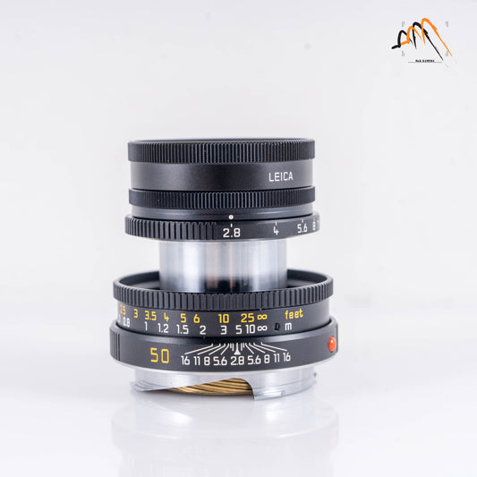 Leica Elmar-M 50mm/F2.8 Ver.II Black Lens Yr.1996 Germany 11831 #11115