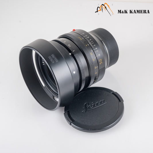 LEITZ Leica Noctilux-M 50mm/F1.0 E60 II Lens Yr.1982 Canada #11462