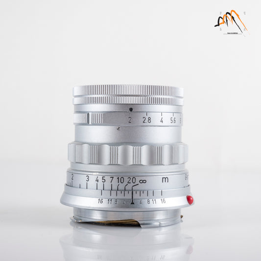 LEITZ Leica Summicron M 50mm/F2.0 Rigid V2 Ver.II Lens Yr.1959 Germany #23749