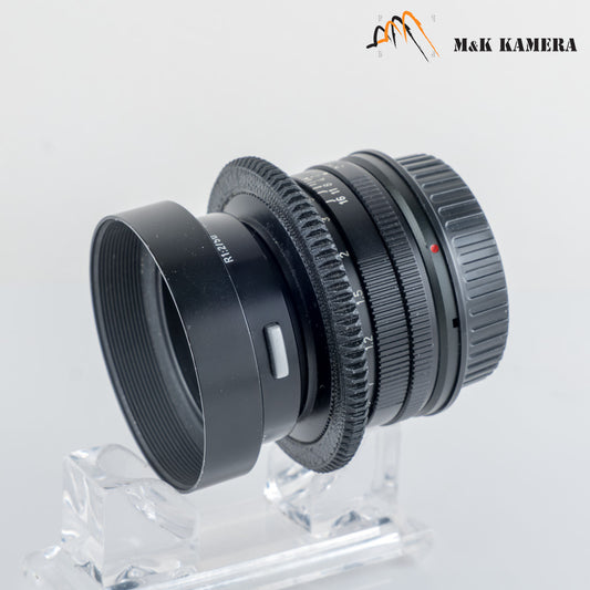 Leica Summicron-R 50mm/F2.0 I converted to EOS Sim mod lens mounted 11228 #23842
