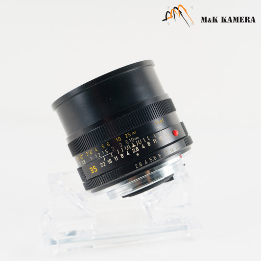 LEITZ Leica Elmarit-R 35mm/F2.8 Ver.III V3 Lens Yr.1984 Germany #10840