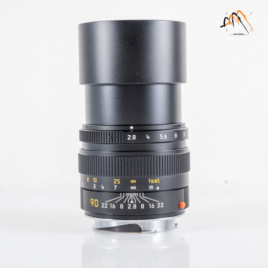 Leica Elmarit-M 90mm/F2.8 E46 Ver.II V2 Black boxed 11807 #23761