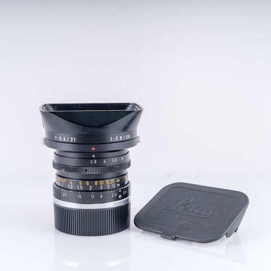LEITZ Leica Elmarit M 28mm/F2.8 Ver.II Lens Yr.1972 Canada 11802 #10925