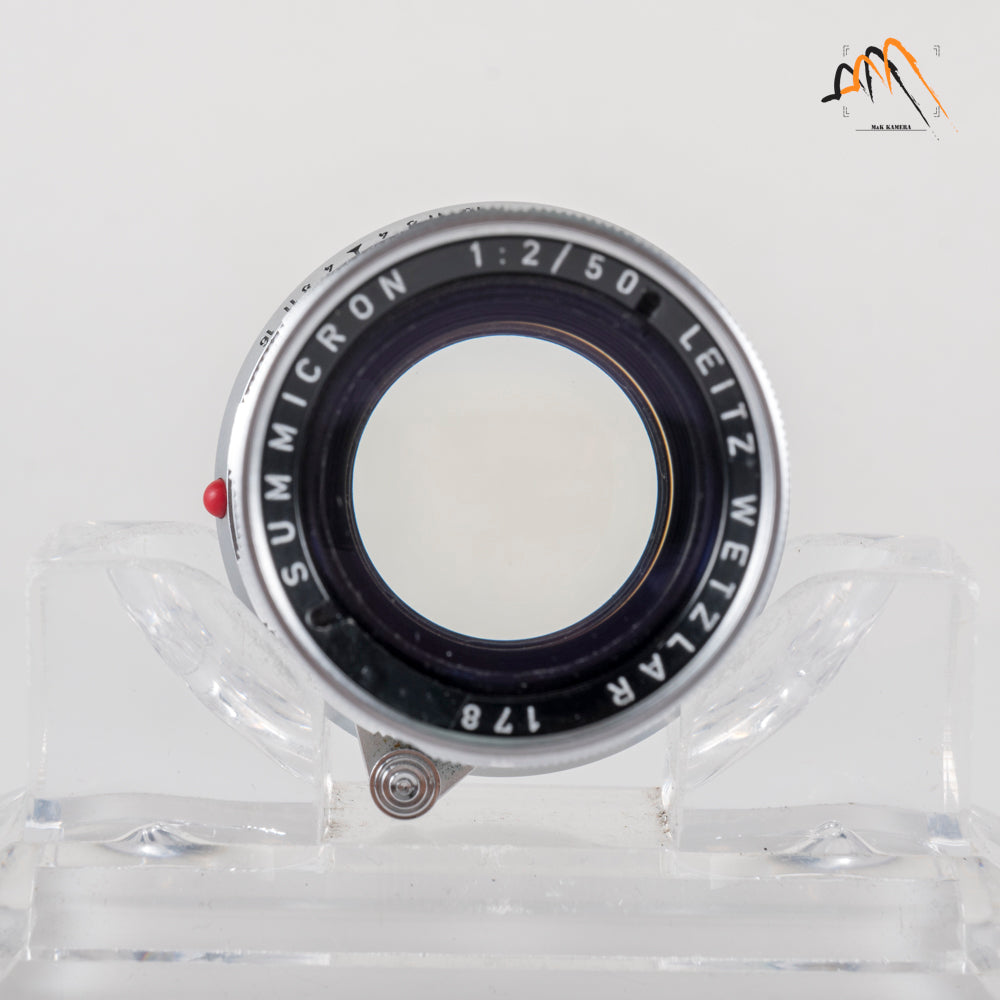LEITZ Leica Summicron M 50mm/F2.0 Rigid V2 Ver.II Lens Yr.1960 Germany #11761