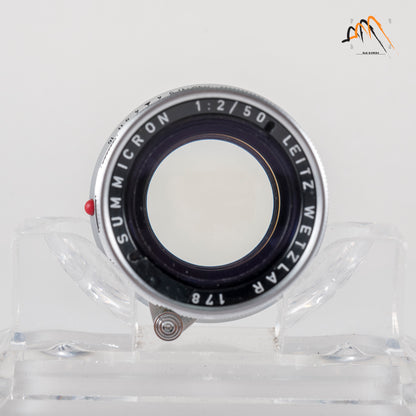 LEITZ Leica Summicron M 50mm/F2.0 Rigid V2 Ver.II Lens Yr.1960 Germany #11761