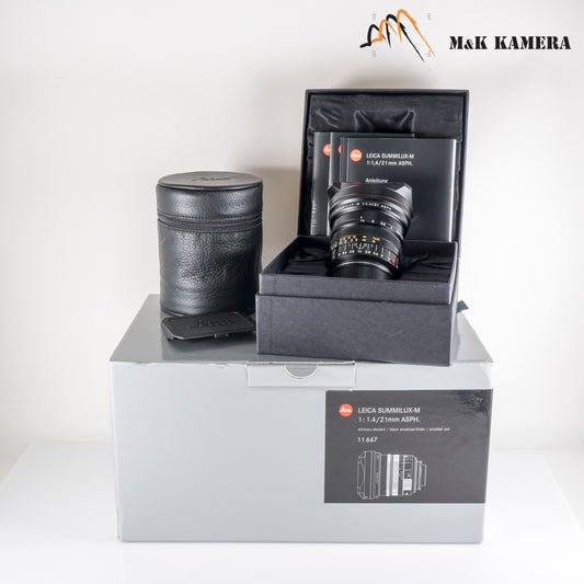Leica Summilux-M 21mm/F1.4 ASPH Lens Yr.2009 Germany 11647 #12014
