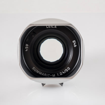 Leica Summarit-M 50mm/F2.4 Silver Lens Germany 11681 #11884