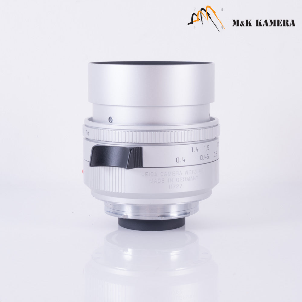 Brand New Leica Summilux-M 35mm/F1.4 E46 ASPH/ FLE II Silver Lens Germany 11727 #11727