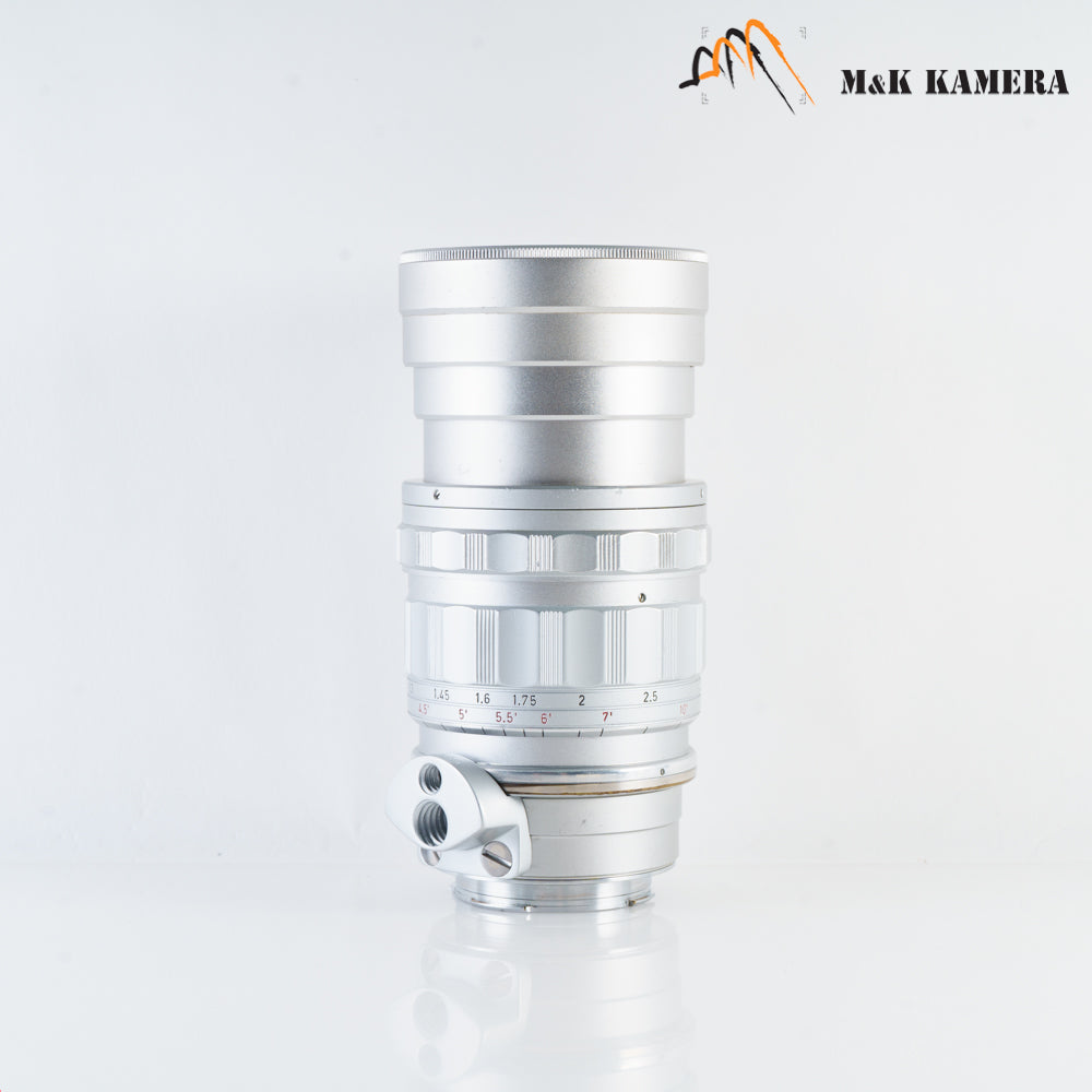 LEITZ Leica Summicron M 90mm/F2.0 Ver.I V.1 Silver Lens Yr.1960 Canada #88121