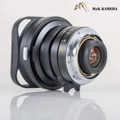 Leica Elmarit M 21mm/F2.8 E60 Pre-A Black Lens Yr.1991 Canada #88904