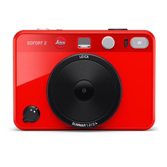 Brand New Leica Sofort 2 Hybrid Instant Red Film Compact Camera 19189 #19189