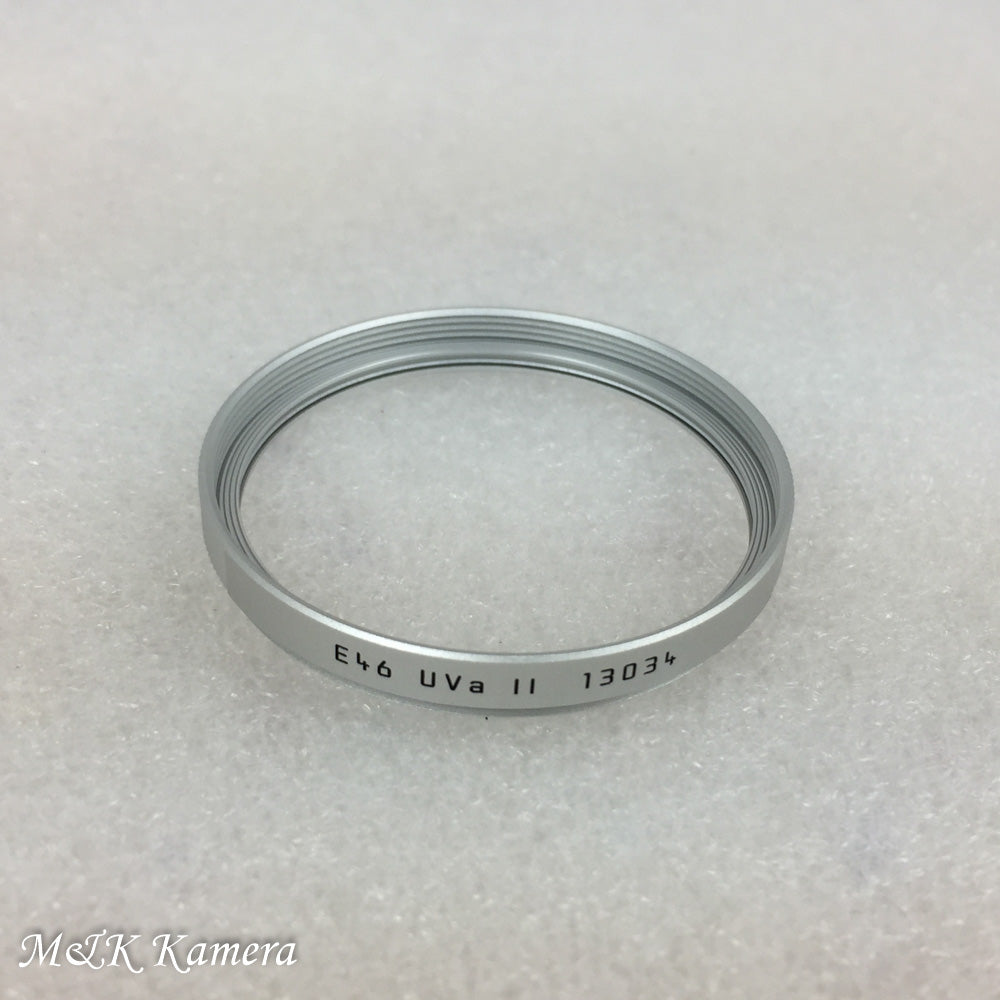 Brand New Leica E46 46mm UVa II Silver 13034 Filter #13034