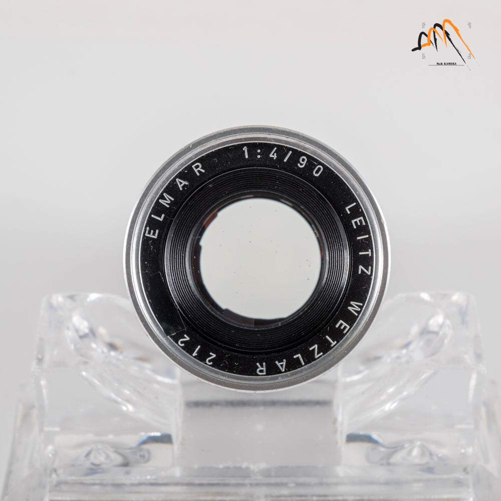 LEITZ Leica Elmar M 90mm/F4.0 E39 Ver.II V2/ 3 Elements Silver Lens Yr.1965 Germany 11830 #11567