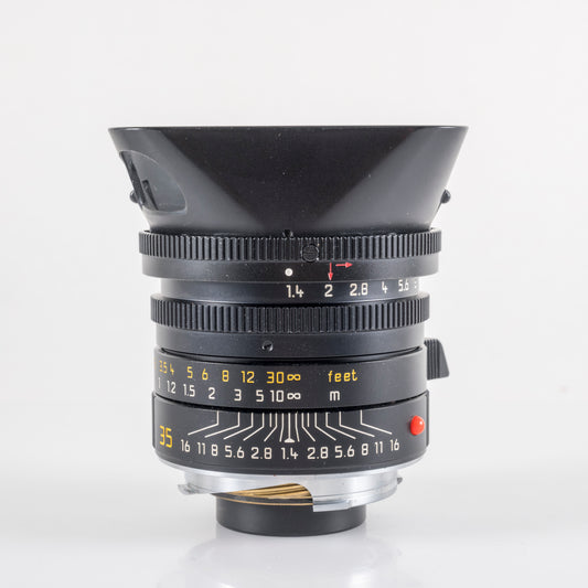 Leica Summilux-M 35mm/F1.4 ASPH 11874 Black Lens Yr.1996 Germany 11874 #11890