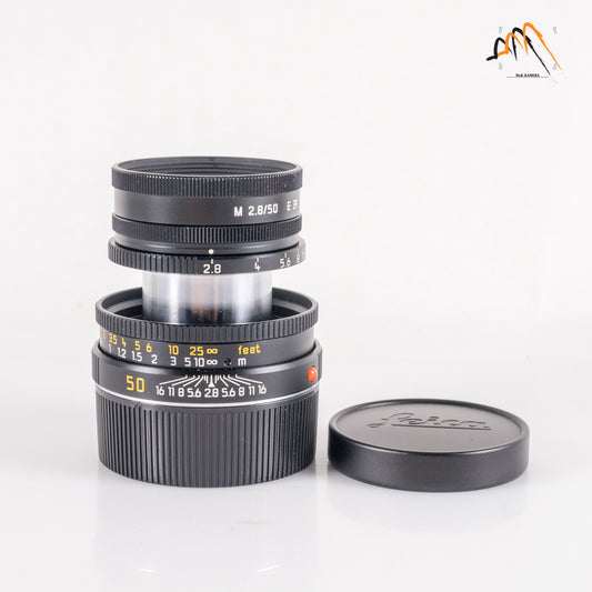 Leica Elmar-M 50mm/F2.8 Ver.II Black Lens Yr.1995 Germany 11831 #23503