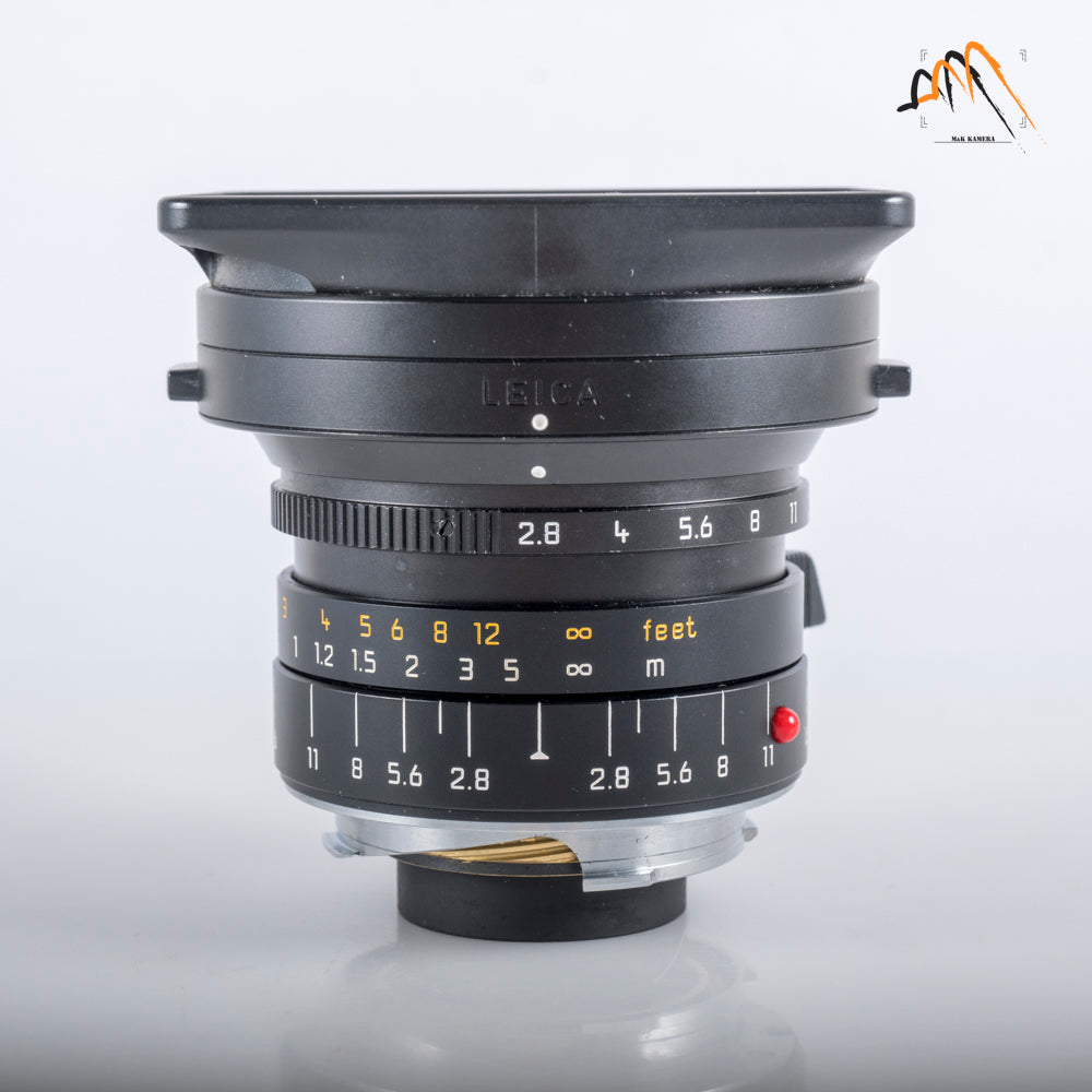 Leica Elmarit-M 21mm/F2.8 ASPH Black Lens Yr.2007 Germany 11135 #88274