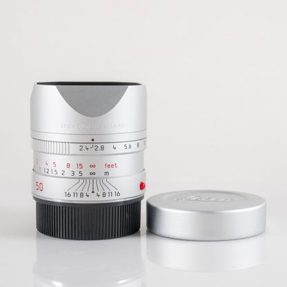 Leica Summarit-M 50mm/F2.4 Silver Lens Germany 11681 #11884