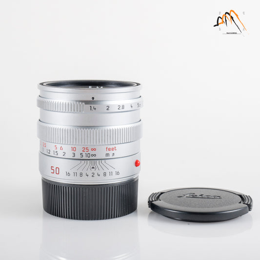 Leica Summilux-M 50mm/F1.4 Pre-A Silver Lens Yr.1995 Germany 11856 #88662