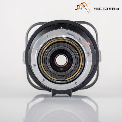 Leica Elmarit M 21mm/F2.8 E60 Pre-A Black Lens Yr.1991 Canada #88904