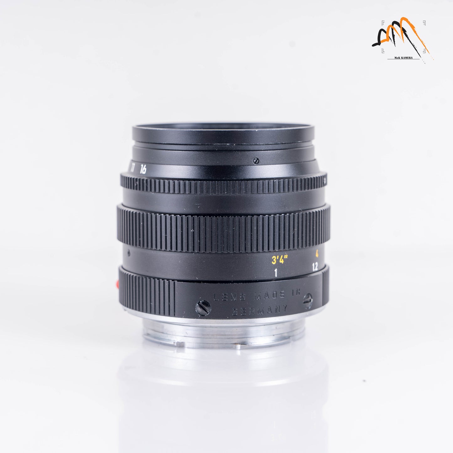 Leica Summilux M 50mm/F1.4 E43 Ver.II V2 Black Lens Yr.1989 Germany 11113 #23446