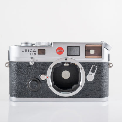 Leica M6 TTL 0.72 Silver Film Rangefinder Camera 10434 #11950
