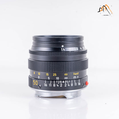 Leica Summilux M 50mm/F1.4 E43 Ver.II V2 Black Lens Yr.1989 Germany 11113 #23446