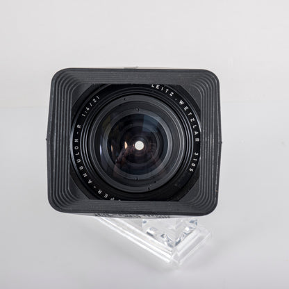 LEITZ Leica Super-Angulon-R 21mm/F4.0 Lens Yr.1981 Germany 11813 #88710