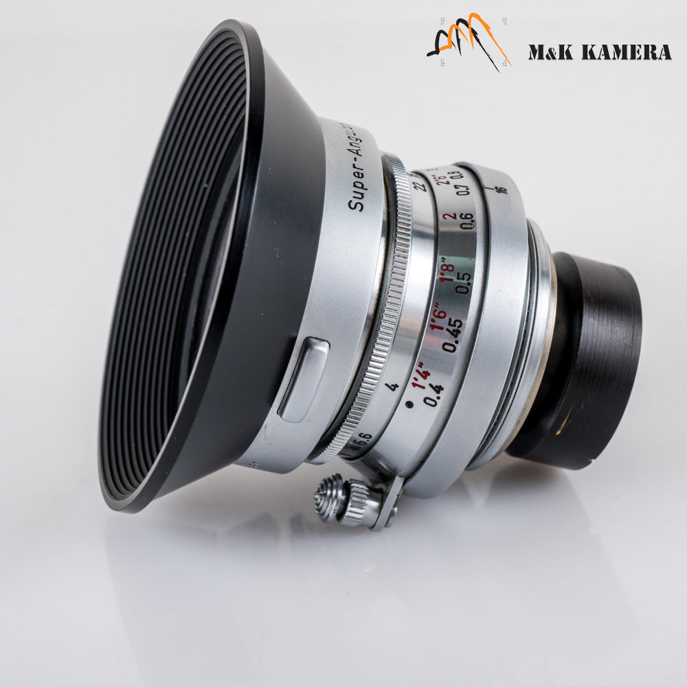 Leica Super-Angulon L39 21mm/F4.0 E39 with hood Rare #11829