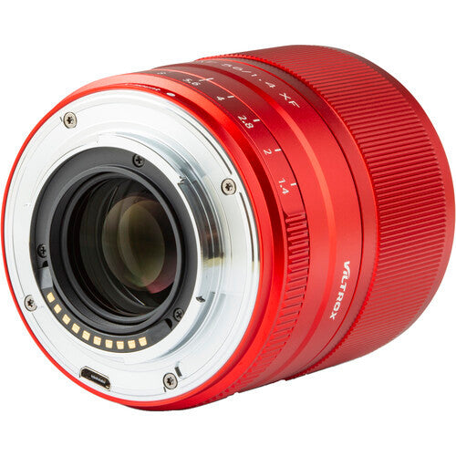 Viltrox 56mm F1.4 White/Red X-Mount AF APS-C Lens
