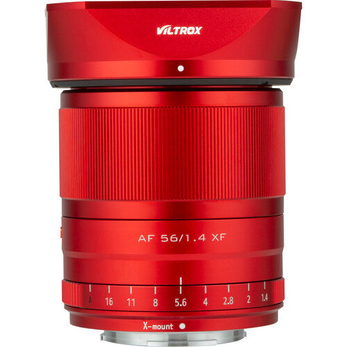 Viltrox 56mm F1.4 White/Red X-Mount AF APS-C Lens