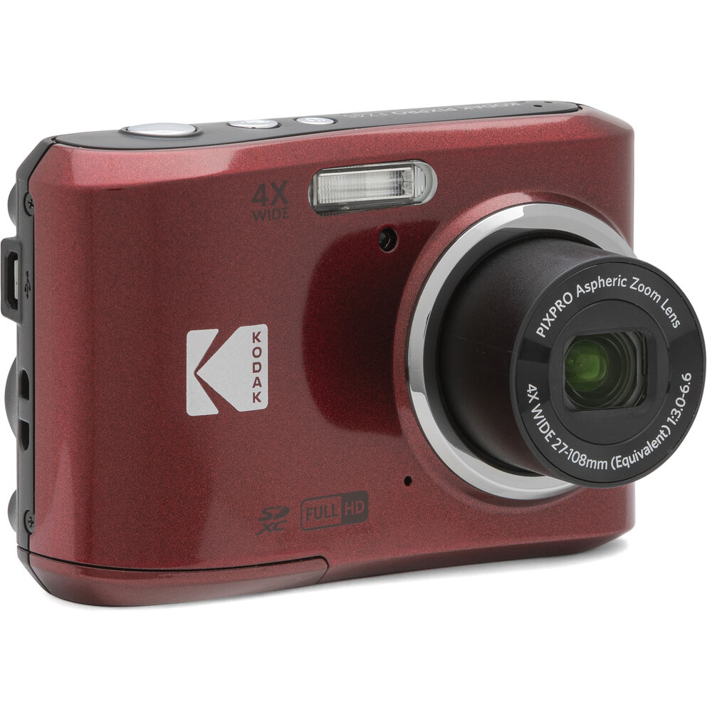 Kodak Pixpro FZ45 Red Digital Camera