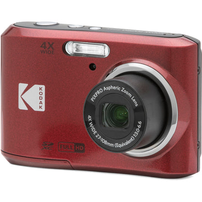 Kodak Pixpro FZ45 Red Digital Camera