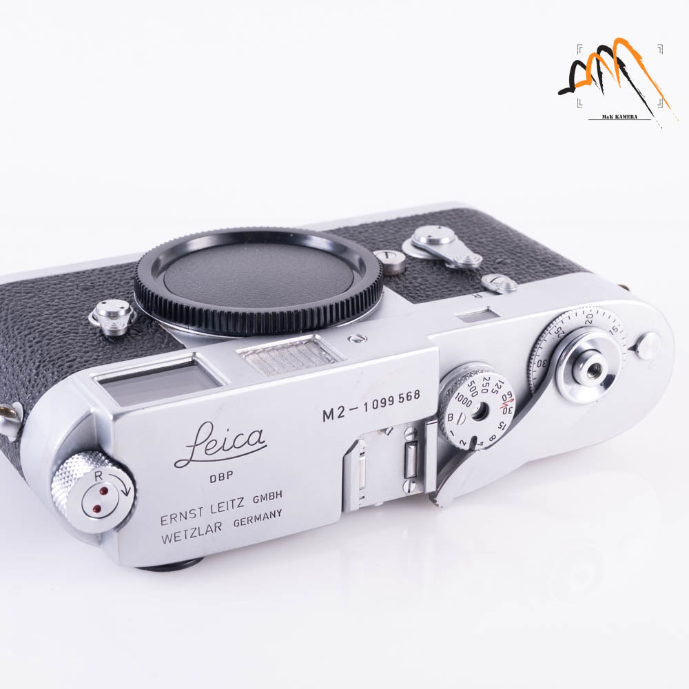 Leica M2 Silver Film Rangefinder Camera #87857