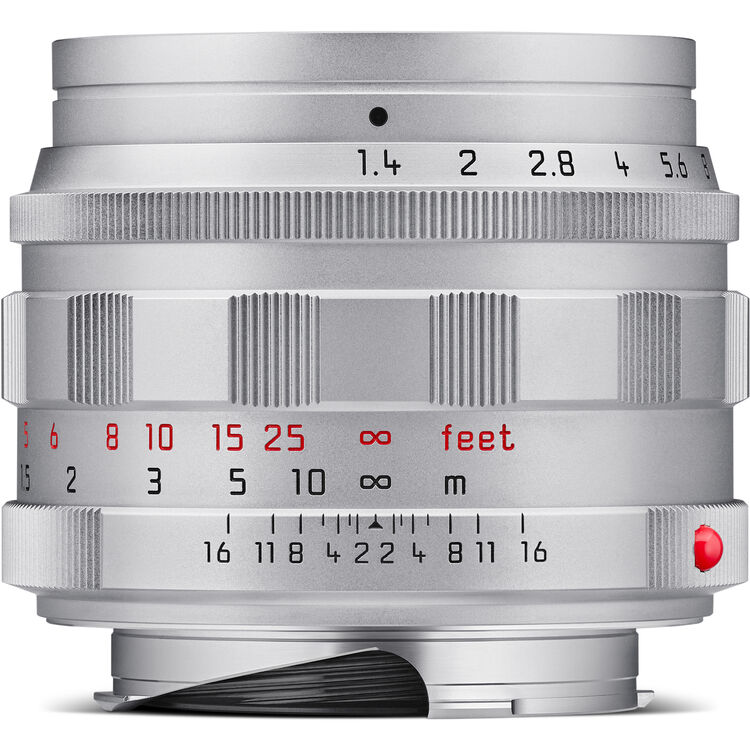 Leica Summilux-M 50mm f/1.4 Lens (Silver, 2025 Version)