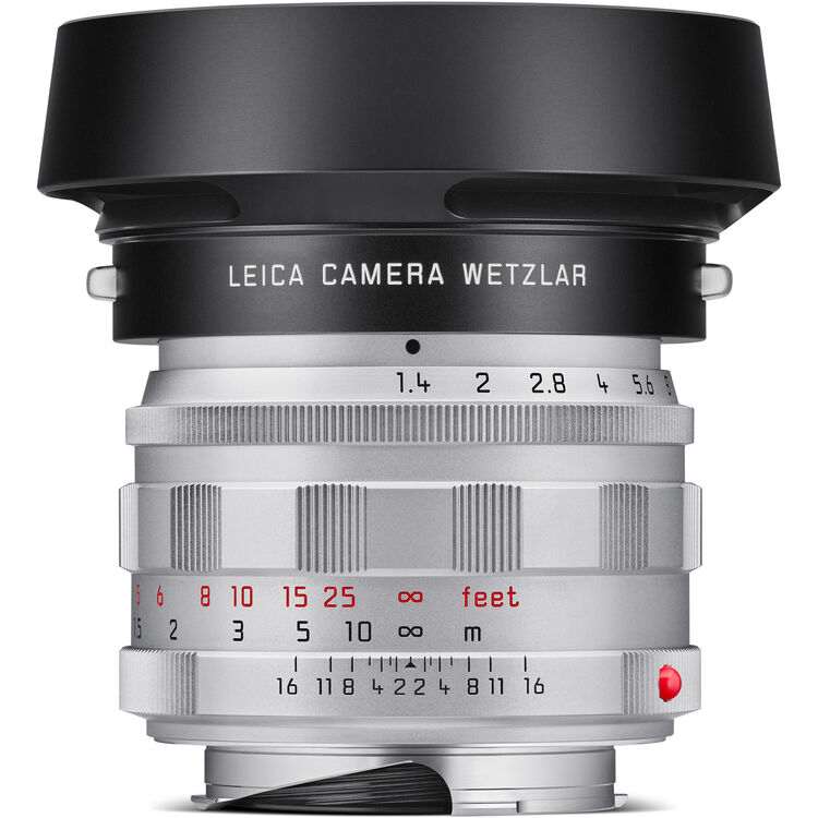 Leica Summilux-M 50mm f/1.4 Lens (Silver, 2025 Version)