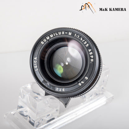 Leica Summilux-M 35mm/F1.4 ASPH 11874 Black Lens Yr.1995 Germany 11874 #11889
