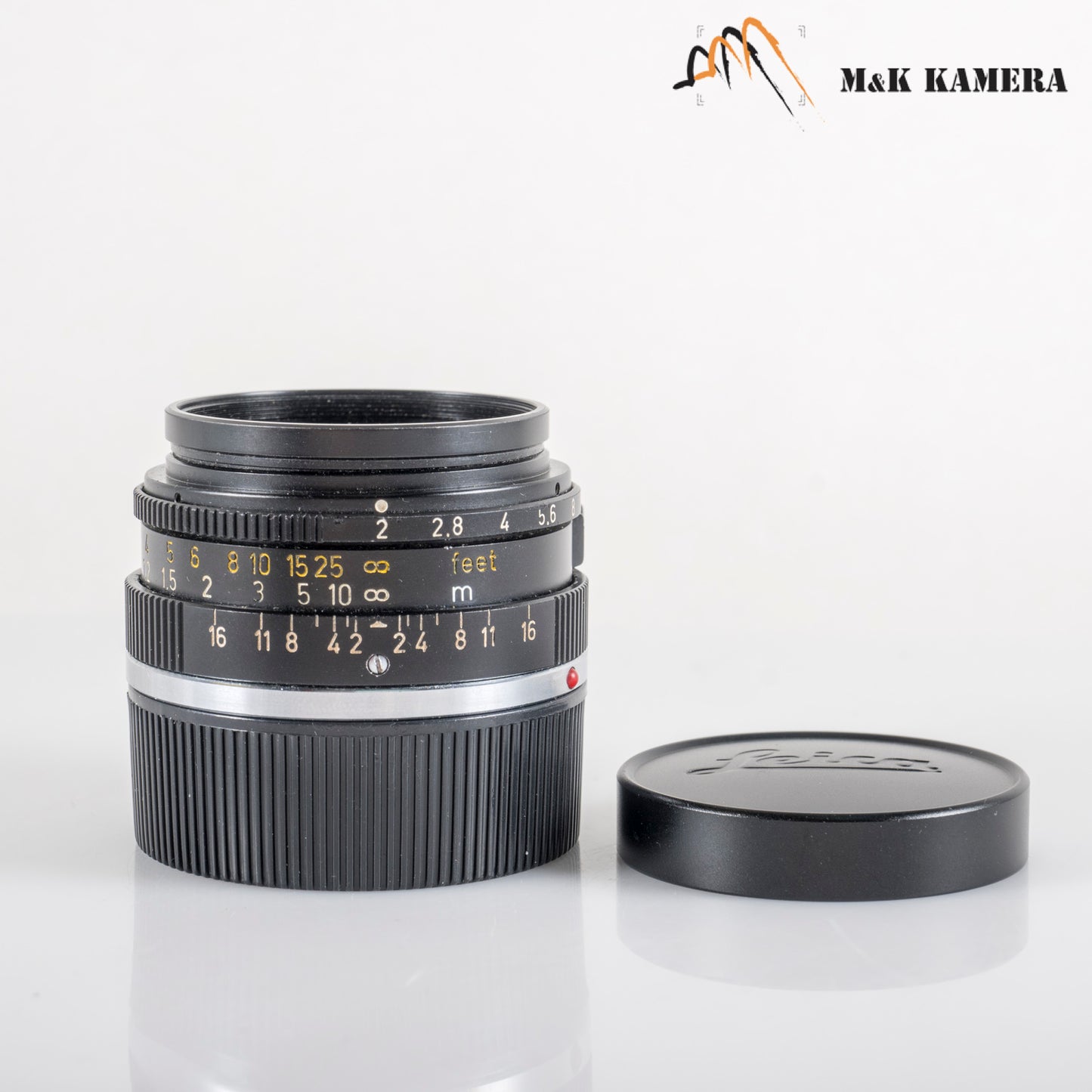 LEITZ Leica Summicron-M 35mm/F2.0 E39 6E/ Elements Lens Yr.1971 Canada #11999
