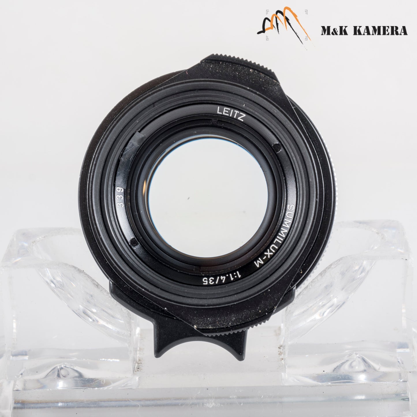 Leica Summilux M 35mm/F1.4 Pre-Asph Black Rare with 12504 hood #11986