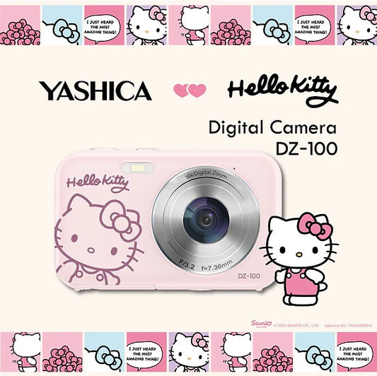 Yashica X Hello Kitty DZ-100 Digital Camera (行貨-一年保養）