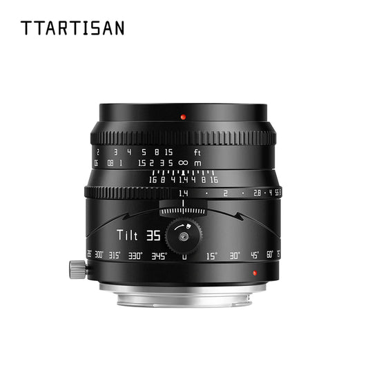 TTartisan Tilt 35mm F1.4 Black E/X-Mount AF APS-C Lens