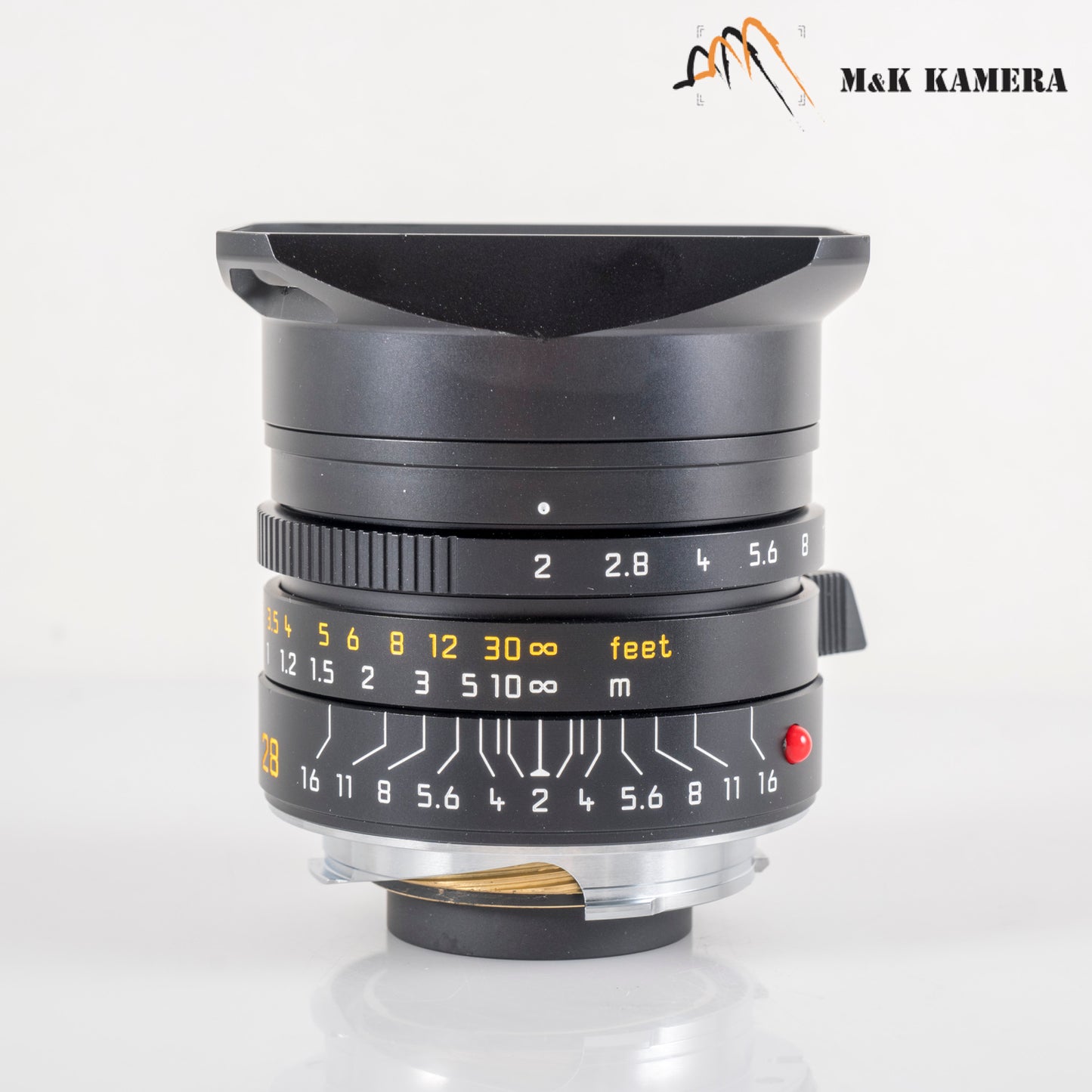 Leica Summicron-M 28mm/F2.0 E46 Asph II 11672 Black Lens Germany 11672 #88905