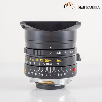 Leica Summicron-M 28mm/F2.0 E46 Asph II 11672 Black Lens Germany 11672 #88905